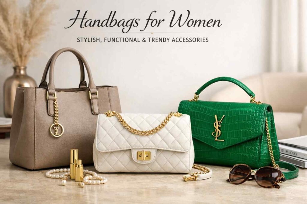 Handbags for Women: Stylish, Functional & Trendy Accessories