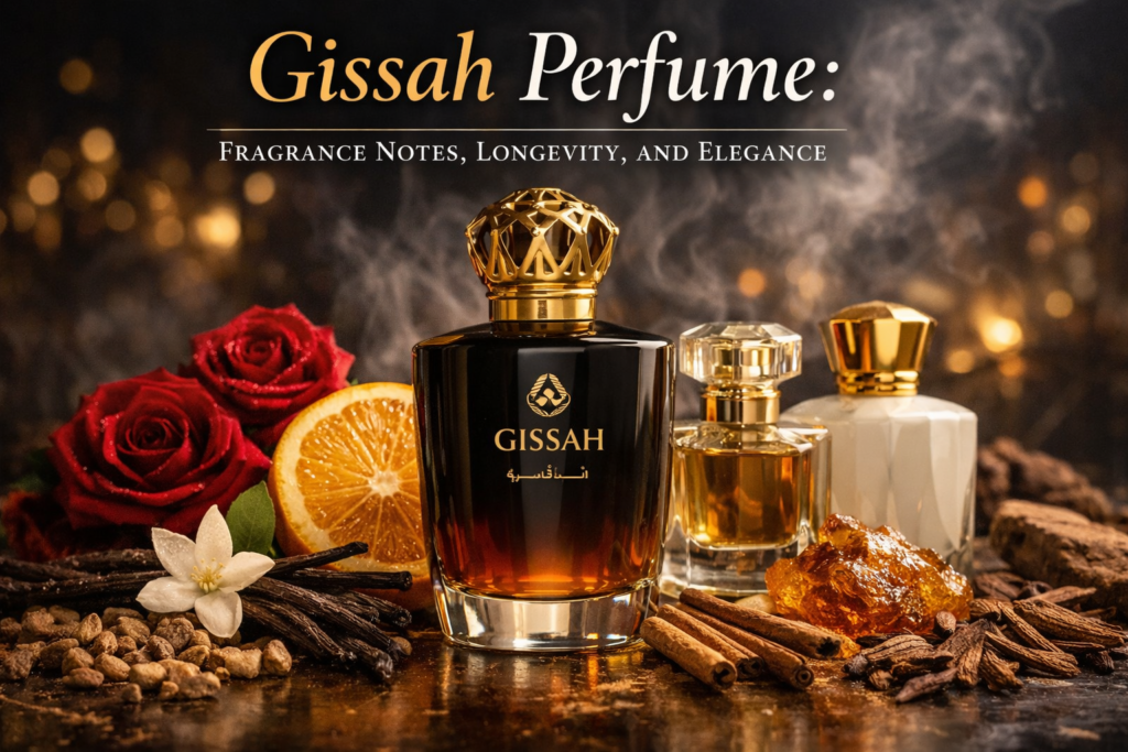 Gissah Perfume Luxury Fragrance Notes, Longevity