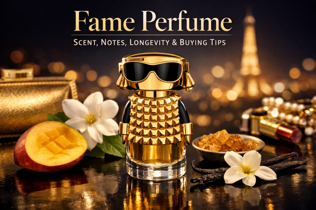Fame Perfume Fragrance Notes, Longevity